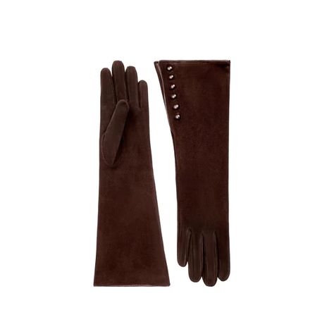 Suede Gloves | Cashmere & Silk Lined Suede Gloves Fancy Gloves, Handmade Gloves, Long Leather Gloves, Cotton Gloves, Opera Gloves, Wool Gloves, Wedding Gloves, Bridal Gloves, Platform Mary Janes