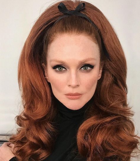 Trendy We Fryzurach, 1960s Hair, 60s Hair, 70s Hair, Bouffant Hair, Winnie Harlow, Julianne Moore, Retro Hairstyles, Wedding Hair And Makeup