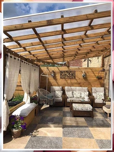 Looking to transform your outdoor space? Check out these 5 stunning pergola furniture ideas that will revamp your backyard into a cozy oasis. From stylish loungers to elegant dining sets, discover the perfect pieces to create a relaxing and inviting atmosphere. Get inspired and start designing your dream outdoor retreat today! Charm Aesthetic, Wooden House Design, Backyard Privacy, Patio Garden Design, Backyard Lighting, Pergola Patio, Backyard Inspo, Backyard Makeover, Outdoor Patio Decor