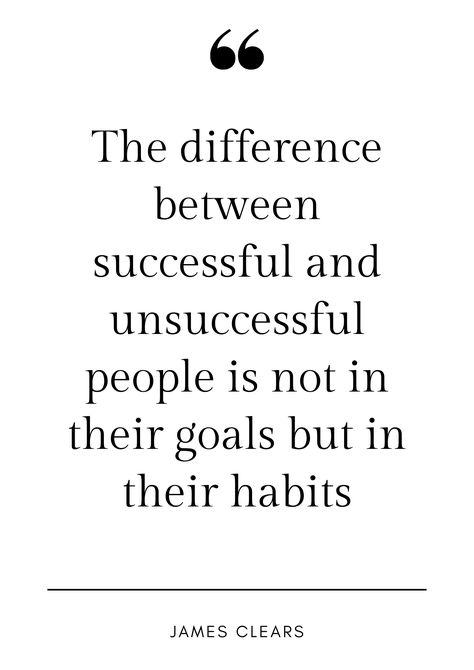 Atomic Habits James Clear, James Clear Atomic Habits Quotes, Atomic Habits Quotes, Atomic Habits, Habit Quotes, 48 Laws Of Power, Working On Me, Habit Forming, Good Habits