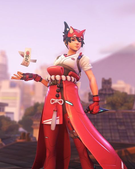 Overwatch 2 Kiriko Art, Overwatch 2 Kiriko, Kiriko Overwatch, Genji And Hanzo, What Does The Fox Say, Wonderland Events, Fox Spirit, Overwatch 2, Mens Casual Dress Outfits