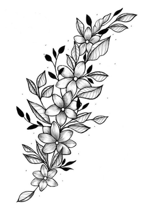 Small Floral Tattoo Design, Flower Wrist Tattoo, Flowers Drawing, Floral Tattoo Design, White Drawing, Flower Tattoo Designs, Cover Up Tattoos, Mandalay, Dope Tattoos