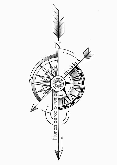 Small Tattoo, Small Tattoos, Compass, Sleeve Tattoos, Tattoo Ideas, Tattoos, Drawings, Quick Saves, Black