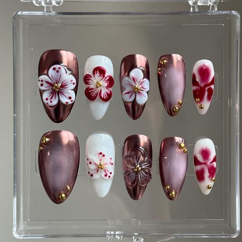 ✨🤍 Please tag if use as an inspo 🌸 Deco Nails, Art Deco Nails, Beauty Nails Design, Aesthetic Nails, Casual Nails, Nails Inspo, Nails Ideas, Beauty Nails, Nail Design