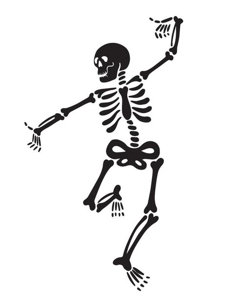 Black graphic skeleton dancing Cute Skeleton Painting, Skeleton Playing Instrument, Skeleton Graphic Design, Skeletons Dancing Together, Skeleton Cartoon Drawing, Frat Banner, Skeleton With Guitar, Dancing Skeleton Tattoo, Groovy Skeleton