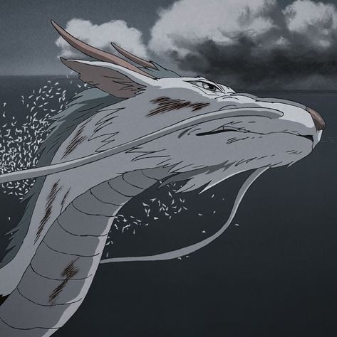 Haku Icon, Dragon Icon, Studio Ghibli Art, Ghibli Movies, Ghibli Art, Animation Reference, Old Anime, Hayao Miyazaki, Hippie Art