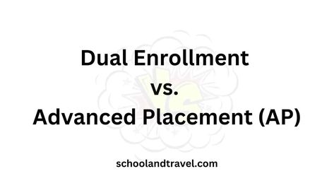 In today’s competitive educational landscape, high school students often seek opportunities to enhance their education and prepare for college. Two popular options that provide such opportunities are dual enrollment and Advanced Placement (AP) programs. This article will explore these aspects in detail, comparing dual enrollment and AP programs to help individuals make educated choices based […] The post Dual Enrollment vs. Advanced Placement (Meaning, Benefits) appeared first on... Advanced Placement (ap) Program, Dual Enrollment, Ap Exam, Prepare For College, Ap Exams, College Degree, School Counselor, School Students, High School Students