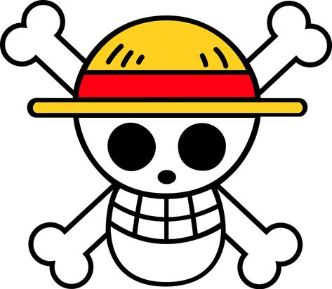 Luffy Flag - One Piece by Sanji-Devastador on DeviantArt Anime Pirate, Logo Pictures, Flag Drawing, One Piece Logo, Hero Logo, Group Logo, One Piece Tattoos, Pieces Tattoo, Pirate Flag