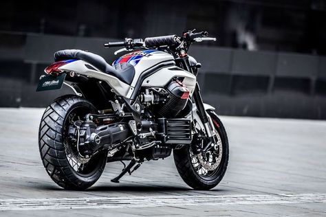 The Moto Guzzi Griso Is The only Motorbike around The World Racing Livery, Moto Guzzi Motorcycles, Cafe Racer Moto, Red Rocker, Street Scrambler, Scrambler Custom, Ferrari Red, Black Headlights, Martini Racing