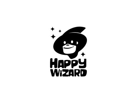 happy wizard by wojciech_franka on Dribbble Wizard Logo, Wizards Logo, Wizard, Creative Professional, Global Community, Logo Design, Graphic Design, ? Logo, Fictional Characters