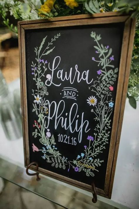 Blackboard Wedding, Wedding Chalk, Chalk Sign, Wedding Chalkboard Signs, Chalkboard Lettering, Chalkboard Designs, Wedding Letters, Chalkboard Wedding, Chalkboard Sign