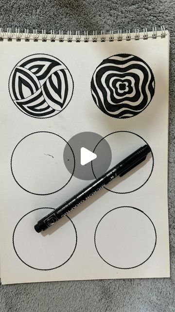 Colourful Zentangle Art Beginners, One Zentangle A Day, Zentangle Art Projects Middle School, 3d Zentangle, Zentangle Paradox Art, Zen Linea Zentangle, Doodle Ideas, Zentangle Art, Zentangle Patterns