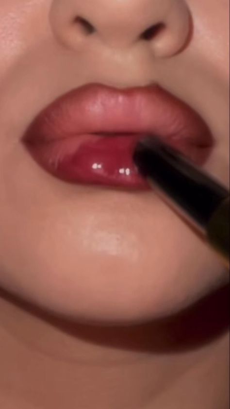 Dark Cherry Cola Lips by Tanem on Tiktok❣️Products usedHourglass Phantom Gloss Lip Balm in ”Lureand Makeup Forever Lip pencil in ”Limitless Browncherry lipsred lips Brown Lipstick Makeup, Cola Lips, Wine Red Lipstick, Cherry Red Lipstick, Tiktok Products, Wine Lipstick, Lipstick Dark Red, Wine Lips, Red Lips Makeup Look