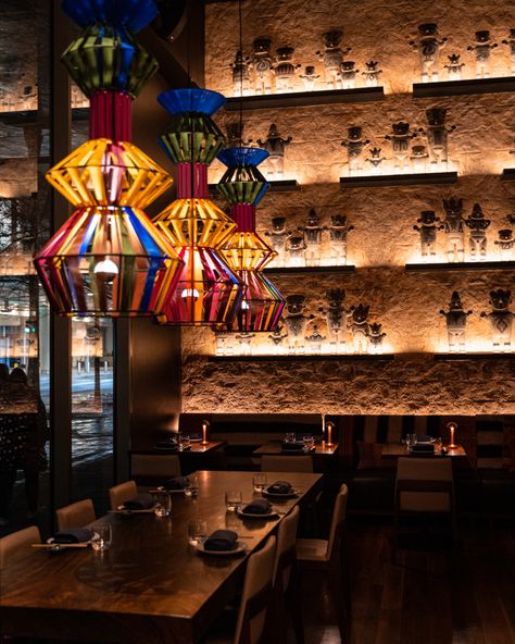 Ceviche Bar, Robata Grill, Mexican Seafood, Peruvian Restaurant, Fusion Restaurant, Asian Fusion, Ancient Designs, Restaurant Interior Design, Seafood Restaurant