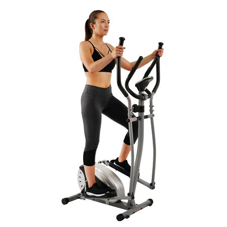 Sunny Health & Fitness SF-E905 Magnetic Elliptical Bike Elliptical Machine w/ LCD Monitor and Heart Rate Monitoring, White Bike Rack For Car, Elliptical Bike, Ab Workout Machines, Indoor Bike Trainer, Workout Man, Elliptical Trainers, Sound Cloud, Exercise Machines, Elliptical Workout