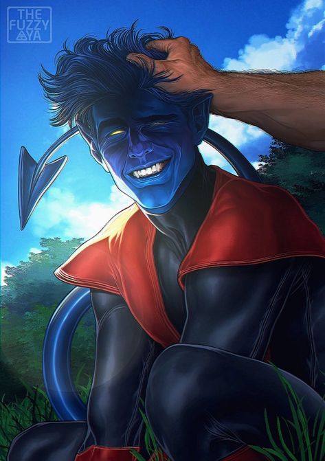 Nightcrawler Art, Nightcrawler Comic, Nightcrawler Xmen, Marvel Nova, X Men Funny, Xman Marvel, Kurt Wagner, Predator Alien Art, Marvel Xmen