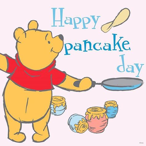 Cute Winnie the Pooh!!! Pancake Day Funny Quotes, Bank Holiday Weekend Quote, National Holiday Calendar, National Pancake Day, Happy Pancake Day, Pancake Tuesday, Winnie The Pooh Drawing, Helpful Quotes, International Days