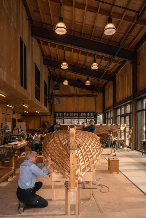 Tom Kundig describes 10 architecture highlights of his career Workshop Architecture, Wooden Workshops, Santa Helena, Boat Shed, Cozy Homes, Timber Architecture, Woodworking Shop Layout, Wood Architecture, Workshop Design