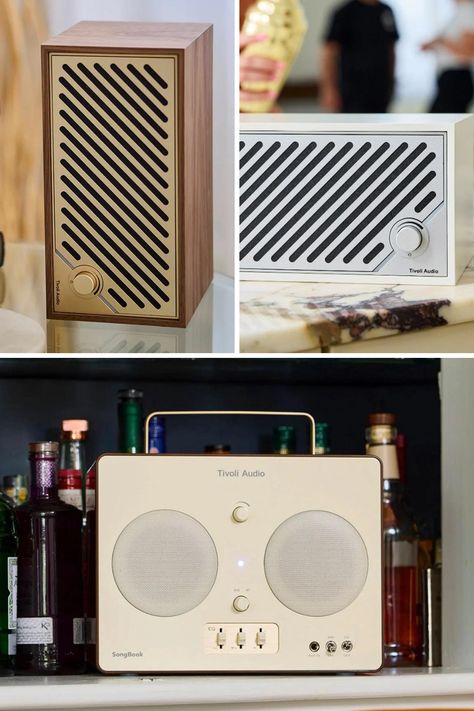 Combining innovative technology with a touch of vintage charm, Tivoli Audio introduces a modern take on its classic SongBook AM/FM clock radio, now offering three portable speakers.Learn More! Tivoli Audio, Radio Design, Portable Speakers, Clock Radio, High End Audio, Innovative Technology, Sounds Good, Yanko Design, Modern Forms