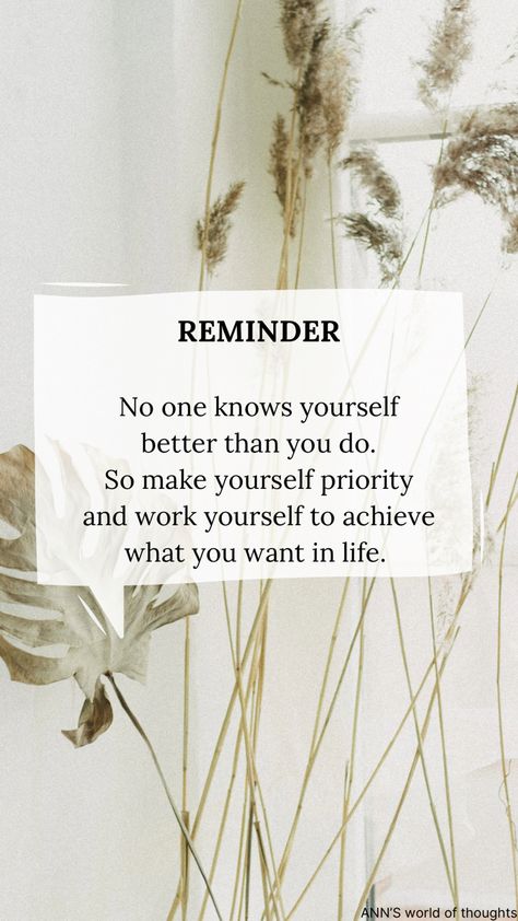 Self motivation and inspiration About You Quotes, Know Yourself, Be Yourself Quotes, This World, Work On Yourself, Work On, Knowing You, Dreaming Of You, Turning