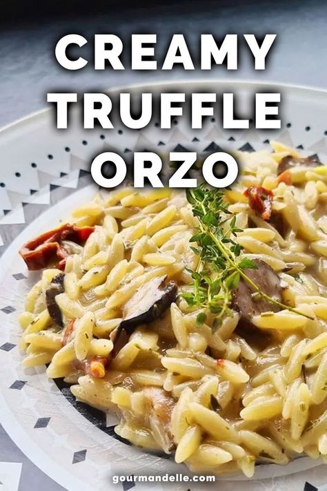 Vegan Truffle Oil Recipes, Truffle Zest Recipes, Uses For Truffle Oil, Truffle Hot Sauce Recipes, Truffle Mushroom Recipe, Truffle Salt Recipe, Recipes Using Truffle Oil, Truffle Powder Seasoning Recipes, Truffle Orzo