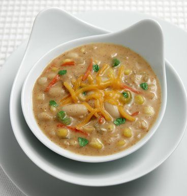 White Bean Chowder Great Northern Bean Soup, Northern Bean Soup, Bean Chowder, Chowder Soup, Northern Beans, Great Northern Beans, Soup Chili, Chowder Recipes, Corn Chowder