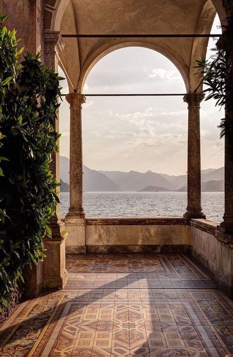 Lake Como Interior Design, Safe Place Aesthetic, Lake Como Italy Aesthetic, Italy Mansion, Lake Como Aesthetic, Varenna Italy, Villa Monastero, Comer See, Italy Architecture