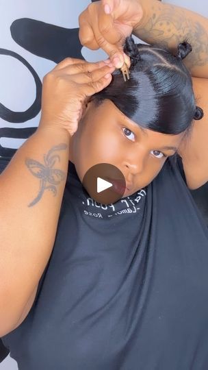 90s Inspired Hairstyles Black Women, Easy 90s Hairstyles, 90s Hairstyles For Black Women, 90s Updo, Voice Overs, Hairstyles Black Women, 90s Hairstyles, Hairstyles Black, 1k Views