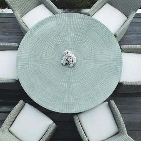 Kingsley Bate Westport Dining Armchair Round Pedestal Outdoor Dining Table, Outdoor Round Dining Table With Umbrella, Round Concrete Dining Table Outdoor, Round Stone Outdoor Dining Table, Round Outdoor Rug Lowe's, 60 Round Dining Table, Furniture Cleaner, Woven Furniture, Luxury Outdoor Furniture