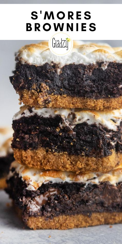 Brownie Desserts Recipes, Crockpot Healthy, Brownie Desserts, Oreo Dessert, Scrumptious Desserts, S'mores, Recipes Crockpot, Fun Baking Recipes, Snacks Recipes