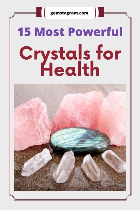 Stone For Healing, Stones For Health And Healing, Crystals For Health Healing Stones, Healing Crystals For Illness, Best Crystals For Cancers, Crystal For Good Health, Health Crystals Healing Stones, Crystals For Sickness, Crystals For Heart Problems