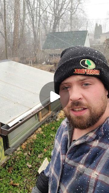 Spicebush Woodcraft on Instagram: "How does this greenhouse do in a snowstorm?! All the plants are tucked in safe and sound in this subterranean greenhouse. Here is a little glimpse of the power of the earth and a little explanation of the hybridization of methods I used to design and construct this greenhouse to fit our needs, land, and budget! Thanks for watching! #homesteadersofinstagram #foragingforabrighterfuture #Ohio #Columbus #greenhouse #columbusalive #foryou #explore #greenhouseinthesnow #sunlight #geothermal" Subterranean Greenhouse, In Ground Greenhouse, Geothermal Greenhouse, Ohio Columbus, Underground Greenhouse, Safe And Sound, Snow Storm, Of The Earth, Thanks For Watching