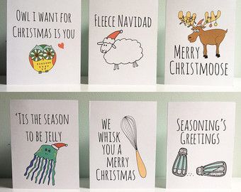 Funny Christmas Puns, Merry Christmoose, Christmas Humor Ecards, Christmas Ecards, Punny Cards, Christmas Card Sayings, Cute Christmas Cards, Christmas Puns, Pun Card