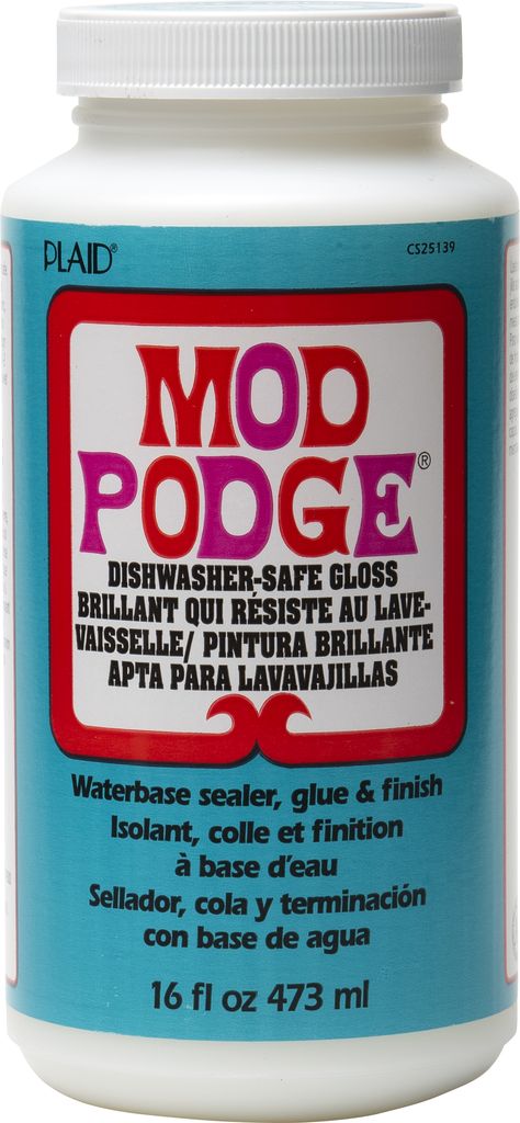 Free 2-day shipping. Buy Mod Podge Dishwasher Safe Gloss Sealer, Glue and Finish, Clear, 16 fl oz at Walmart.com Dishwasher Safe Mod Podge, Decoupage Glue, Clear Glue, Mod Podge, Decoupage Paper, Dishwasher Racks, Paper Craft Projects, Sewing Stores, Coconut Oil Jar