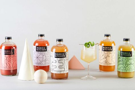 Best Pre-Made Cocktail Mixers: Bottled Mixers That Are Actually Good - Thrillist Maple Whiskey, Easy Ramen, Package Design Inspiration, Make Simple Syrup, Homemade Syrup, English Breakfast Tea, Ginger Spice, Cocktail Mixers, Cocktail Mix