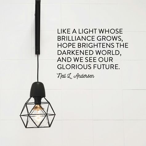 I’ve been thinking a lot about the concept of hope lately, and so I felt like this talk was written just for me. #generalconference Conference Quotes, Lds Quotes, General Conference, Jesus Christ, Inspirational Quotes, Writing, Quotes