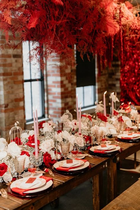 Queen of Hearts Wedding Inspiration Queen Of Hearts Wedding, Cupid Wedding Theme, Queen Of Hearts Quince, Queen Of Hearts Backdrop, Queen Of Hearts Valentine Decor, Queen Of Hearts Croquet, Heart Themed Wedding, Heart Wedding, Queen Of Hearts