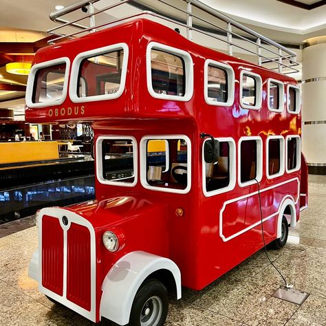 Double Deck Bus Service by Luxury Carts Group is Now Available at Sahara Centre. Treat your kids to a fun ride on a double-decker bus for a minimal fee on the 2nd floor, East Atrium. Enjoy the ride. #luxurycartsgroup #doubledeckbus #fun #ride #funride #kids #newservice #inmallkidsride #saharacentre #shoppingmall #sharjah #uae Double Deck Bus, Decker Bus, Double Decker Bus, Double Deck, Enjoy The Ride, Bus Ride, Create Memories, Sharjah, 2nd Floor