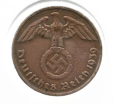 New! Rare Old WWII COPPER German War 1939-G WW2 Germany Military Collection Coin #66 was just added to eBay. Check it out! #eBay #eBaySeller https://ebay.us/sMvJ5U Ww2 Germany, Pirate Coins, Roman Coins, Us Coins, Coin Collecting, Ebay Seller, Check It Out, Ebay Store, Coin