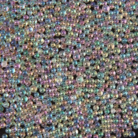 PRICES MAY VARY. Size - our water droplet resin bubble beads measure about 1.5mm to 3mm, will not too small to make you feel invisible or have no any effect on your decorations, proper size bubble beads will bring your decor goods shining and attractive. Material - our beautiful water droplet bubble beads are made of glass with bright iridescent colors, durable and not easy to break. Iridescent color bubble beads also can let your resin crafts more charming and vivid. Value package - you will ge Resin Bubble, Bubble Beads, Resin Supplies, Sea Glass Crafts, Water Beads, Diy Crafts To Do, Art Pendant, Water Droplets, 3d Nail Art