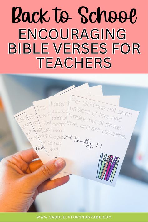 Back To School Verses For Kids, Back To School Notes For Teachers, Teacher Prayer Back To School, Bible Verse For Teachers Encouraging, Back To School Verses, Back To School Prayer For Teachers, Words Of Encouragement For Teachers, Teacher Bible Verses, Back To School Scripture