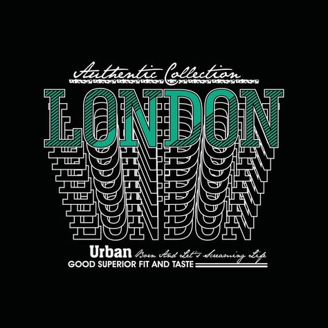 London element of men fashion and modern city in typography graphic design.Vector illustration.Tshirt,clothing,apparel and other uses Illustration Tshirt, Graphic Design Vector, Typography Graphic Design, Bear Artwork, Typography Graphic, Modern City, Free Vectors, Graphic Design Typography, Clothing Apparel