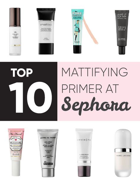 A Ranking Of The Best Mattifying Primer At Sephora - Society19 Younique Primer, Revlon Primer, Clinique Primer, Benefit Primer, Primer For Combination Skin, Best Primer For Oily Skin, Primer Elf, Kilz Primer, Smashbox Primer