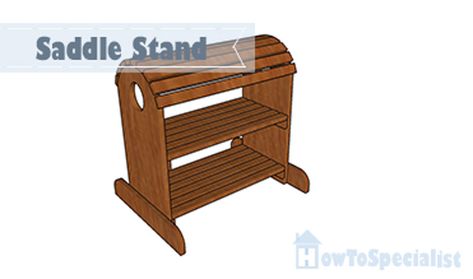 Free saddle stand plans | HowToSpecialist - How to Build, Step by Step DIY Plans Saddle Stand Diy, Miter Saw Stand Plans, Shooting Bench Plans, Saddle Stand, Saddle Rack, Wood Putty, Bench Plans, Easy Wood Projects, Horse Stalls