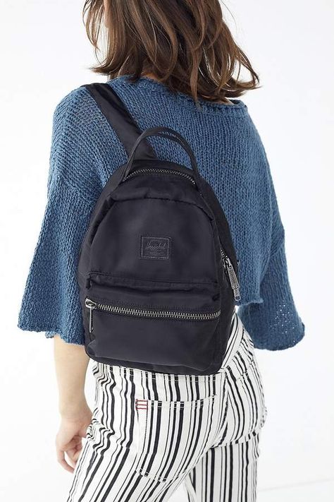 Herschel Supply Co. Satin Nova Mini Backpack Herschel Mini Backpack, Kanken Mini, Trendy Backpacks, Purple Backpack, Herschel Supply Co, Summer Fits, Herschel Supply, Style And Grace, Herschel