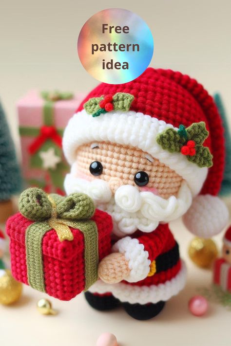 Santa Claus Amigurumi Pattern, amigurumis navidad, christmas crochet patterns, navidad Amigurumi Santa Hat, Crochet Mrs Claus, Crochet Santa Amigurumi Free Pattern, Free Crochet Santa Claus Patterns, Santa Crochet Pattern, Santa Amigurumi Free Pattern, Crochet Winter Amigurumi, Crochet Santa Claus Free Pattern, Santa Crochet Patterns Free