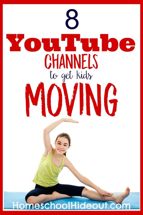 Kids Exercise, Fun List, Online Homeschool, Physical Activities For Kids, Homeschool Education, Exercise Videos, Kids Moves, Homeschool Help, Homeschool Activities