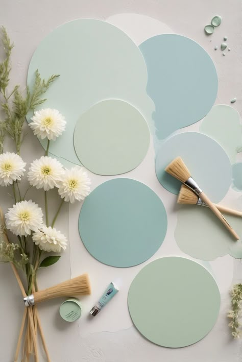 Explore the Top 5 Palettes using SW colors, Seafoam Green, and Amethyst to effortlessly elevate your room's interior design.
#ad  


#kitchen
#wallpaint2024
 #color2024
 #DIYpainting
 ##DIYhomedecor
 #Fixhome Seafoam Green Bathroom, Mint Color Palettes, Aqua Color Palette, Painting Kids Furniture, Ad Kitchen, Accent Wall Colors, Popular Paint Colors, Sherwin Williams Colors, Eco Friendly Paint