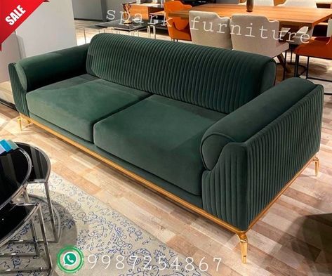 3+1+1 Sofa Set Design, Modern Sofa Designs Luxury Couch, Unique Sofa Design Living Rooms, Stylish Sofa Sets, Sofa Couch Design, Bed Back Design, Sofa New, Luxury Sofa Living Room, Latest Sofa