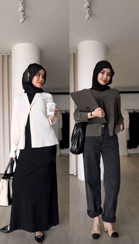 [CommissionsEarned] 63 Hot Formal Outfits For Women Hijab Advice You Need To Know Instantly #formaloutfitsforwomenhijab Hot Formal Outfits, Formal Outfits For Women Hijab, Mix And Match Outfits Hijab Casual, Formal Outfits For Women, Mix And Match Outfits Hijab, Smart Casual Work Outfit Women, Campus Outfit, Casual Work Outfits Women, Smart Casual Work Outfit